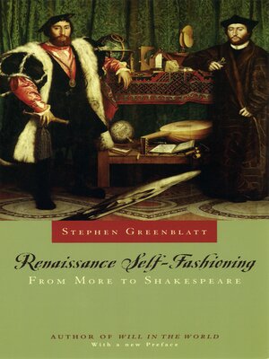 cover image of Renaissance Self-Fashioning